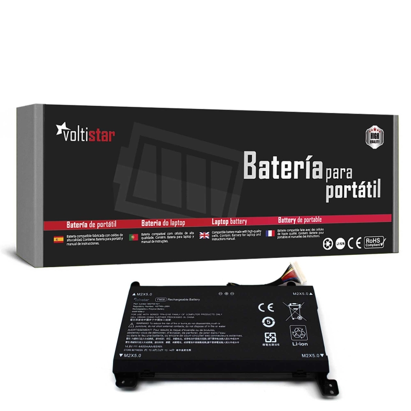 BATERIA PARA PORTATIL HP OMEN 17-AN013TX 17-AN014TX 17-AN014NG TPN-Q195 FM08