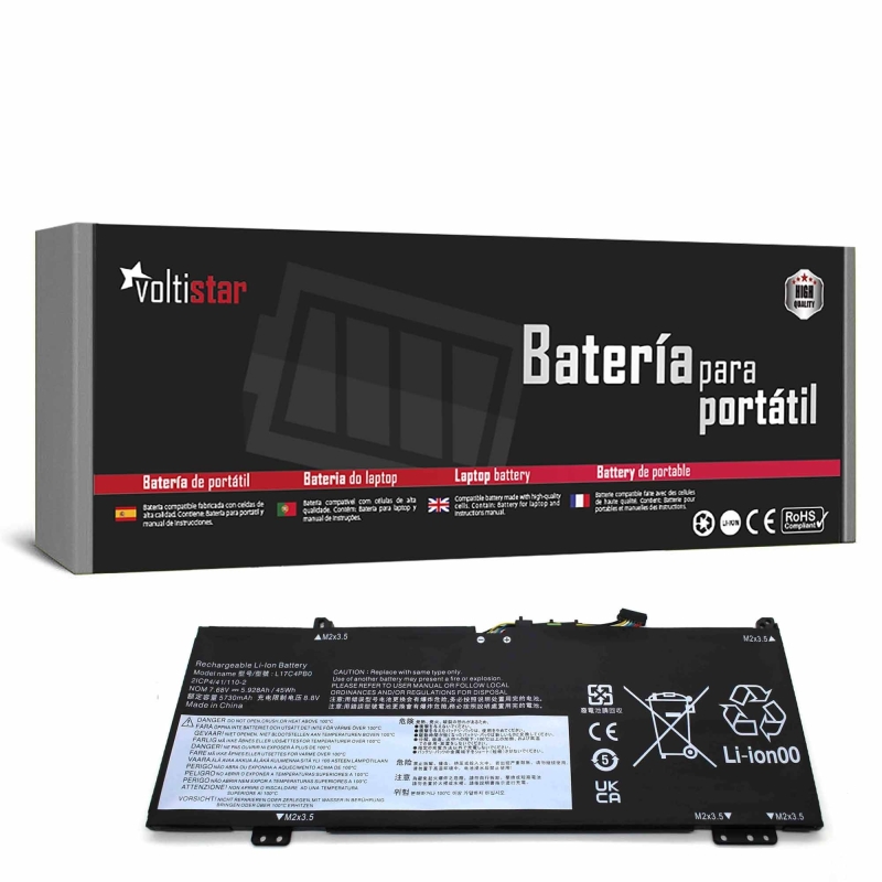 BATERIA PARA PORTATIL LENOVO IDEAPAD 530S-14ARR 530S-14IKB 81EK SERIES L17C4PB0