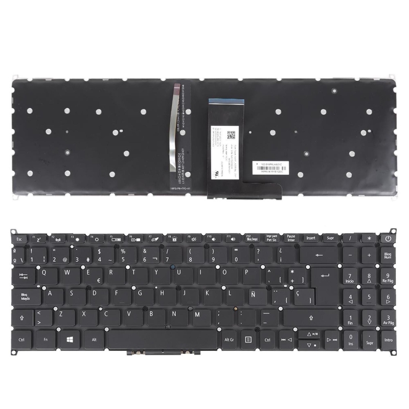 TECLADO PARA PORTATIL ACER SWIFT 3 SF315-41G SF315-51G N17P4 SF315-52G