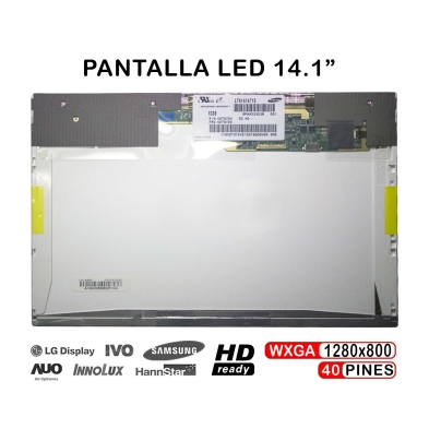 Acquista Schermo LED portatile 14" B141EW05 V.4 - LTN141AT15-001 40 Pin