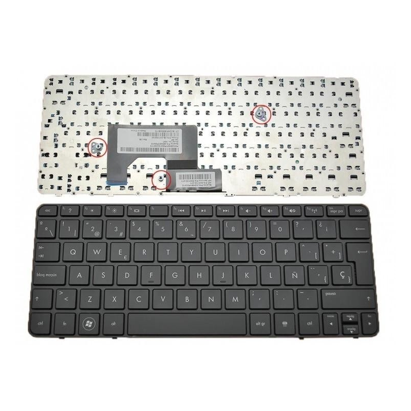 TECLADO PARA PORTÁTIL HP MINI 210-3000 622344-071 653855-071