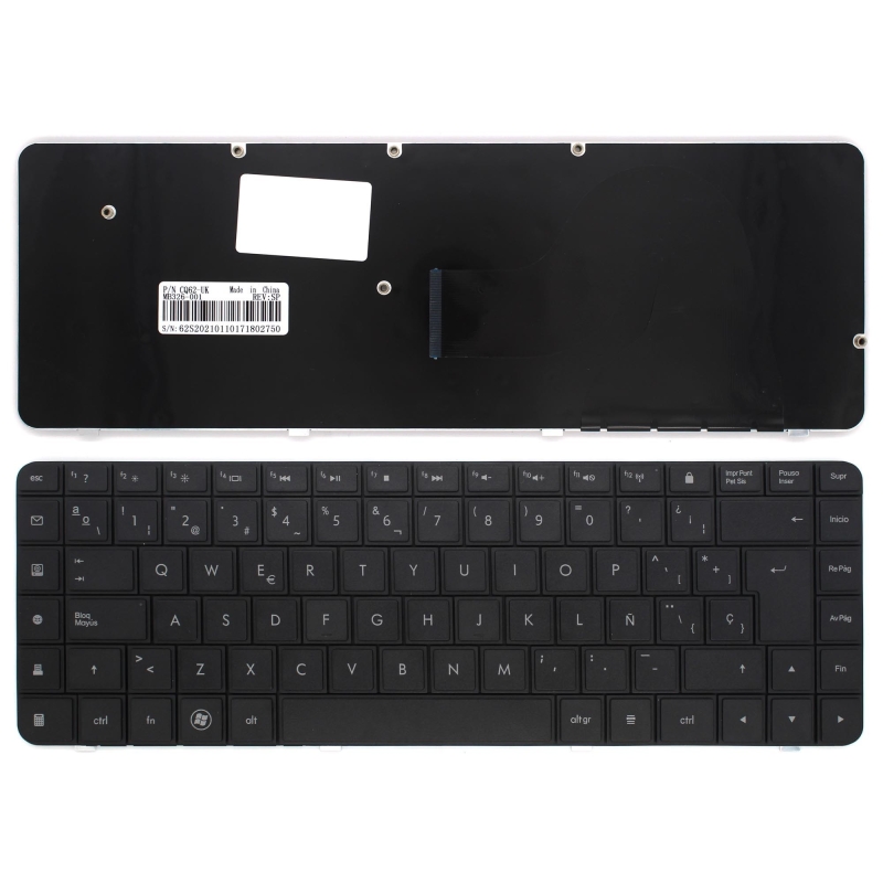 TECLADO PARA PORTATIL HP G62 G56 CQ62 CQ56 605922-071 609877-071 613386-071 606685-A71 AEAX6E00310