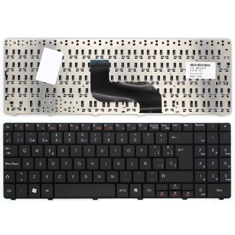 TECLADO PARA PORTATIL PACKARD BELL EASYNOTE NJ31 NV42