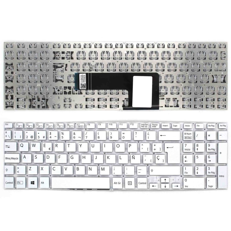 TECLADO PARA PORTATIL SVF15 SVF153A1YM 149239971ES SVF152A29M AEHK9P012203A