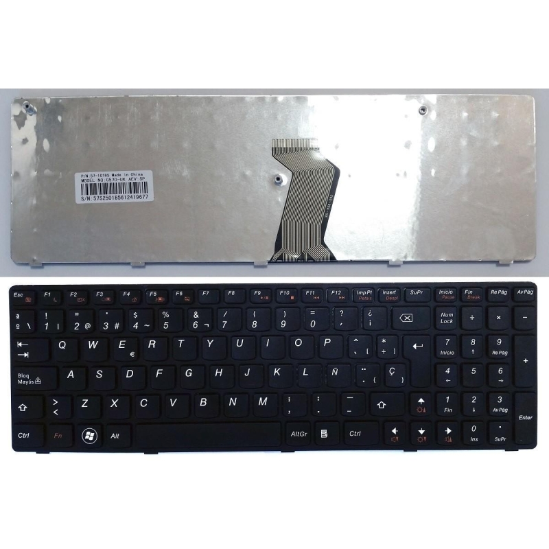 Tastiera per laptop Lenovo Ideapad G580, tastiera Lenovo Ideapad G580A