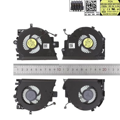 VENTILADOR PARA PORTÁTIL HP ZBOOK 15 G3 CPU DC28000GVF0-FCC2 848251-001 DFS2000054RP0T