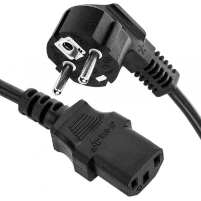 CABLE DE CORRIENTE  PARA CPU ORDENADORES MONITORES CARGADORES FUENTES DE ALIMENTACIÓN