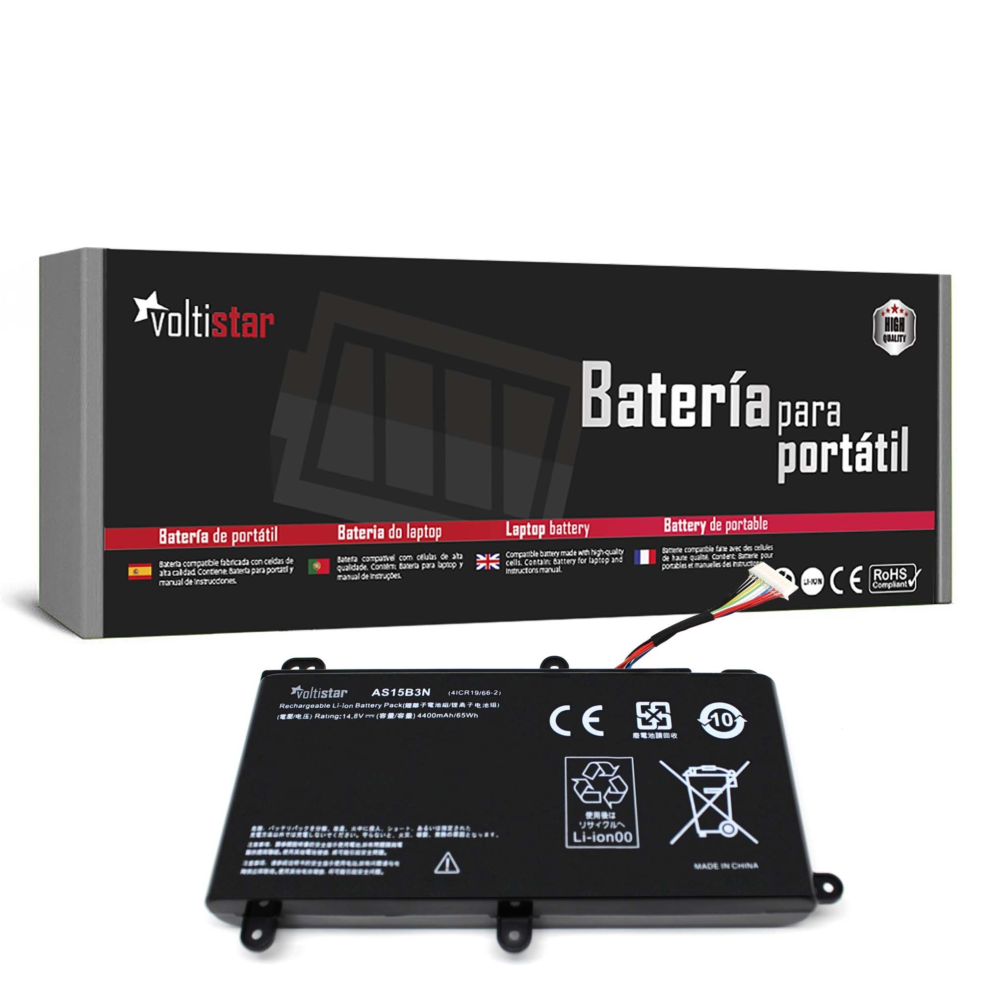 Bateria para Portátil ACER PREDATOR 15 G9-591 17 G5-793 G9000 SERIES AS15B3N