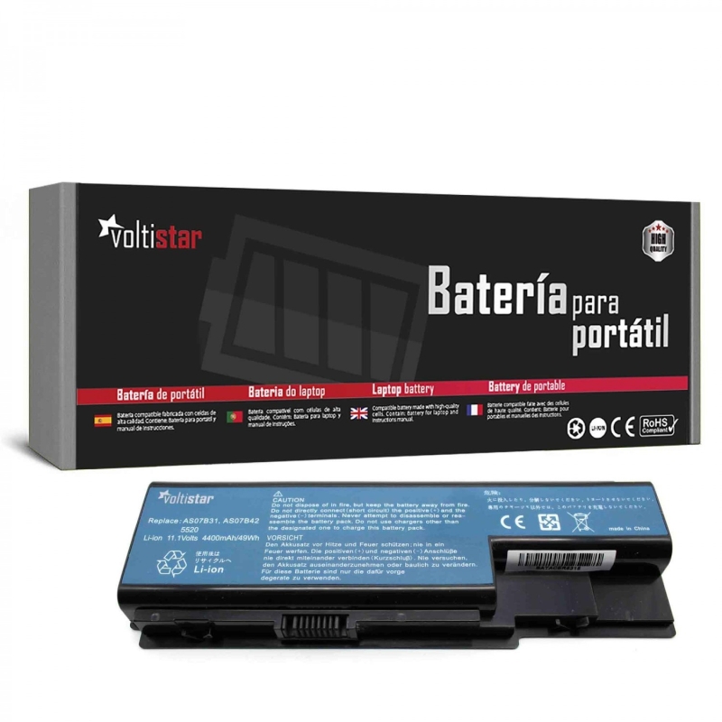 Batteria per portatile Acer Aspire AS07B41