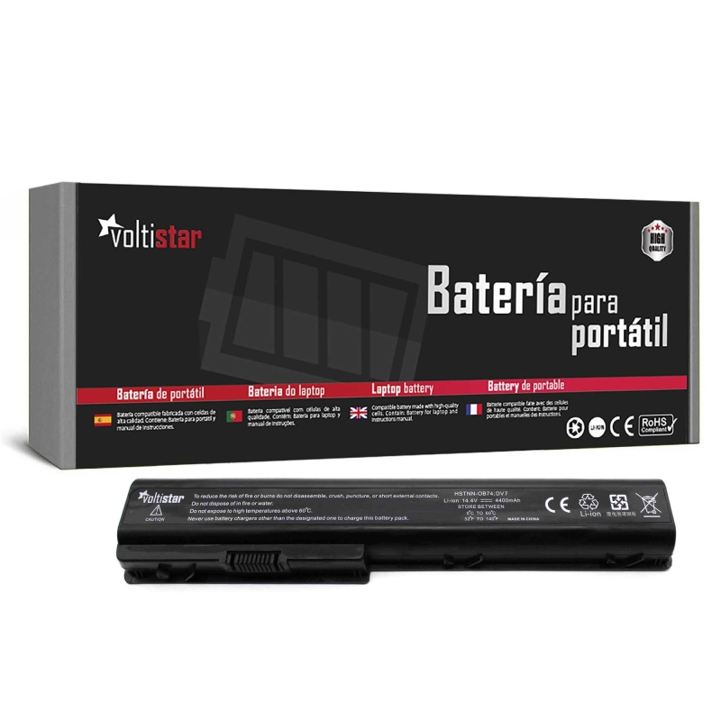 BATERIA PARA PORTATIL HP 464058-121 480385-001 497705-001 464059-361 PAVILION DV7 14.4V