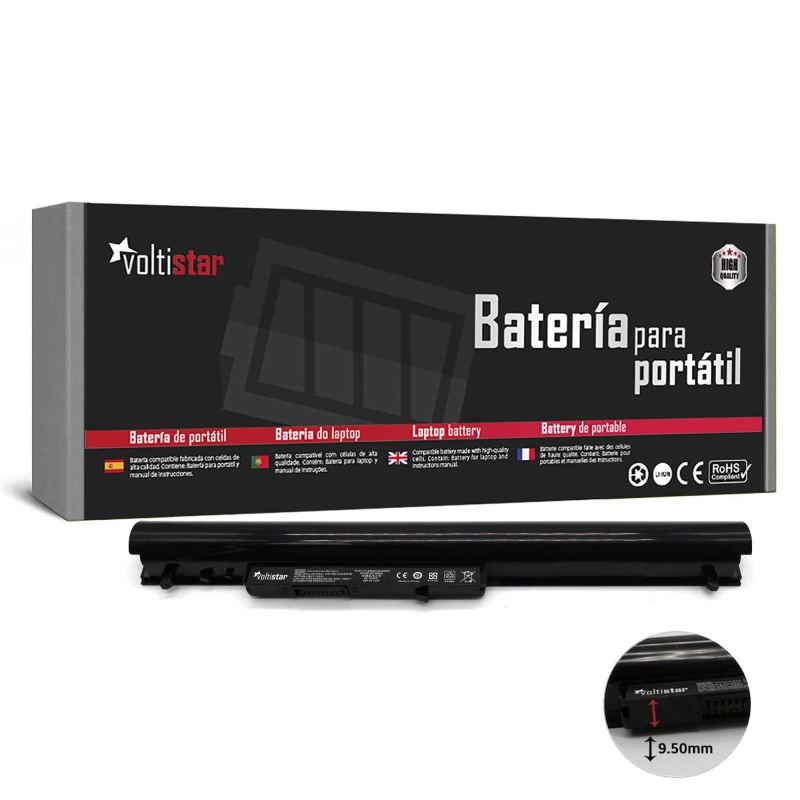 BATERIA PARA PORTATIL HP PAVILION 14, 15 SERIES, 14, 15 TOUCHSMART SERIES