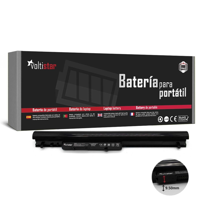 Batteria nera per laptop HP 240 G2 | OA04 - OA03