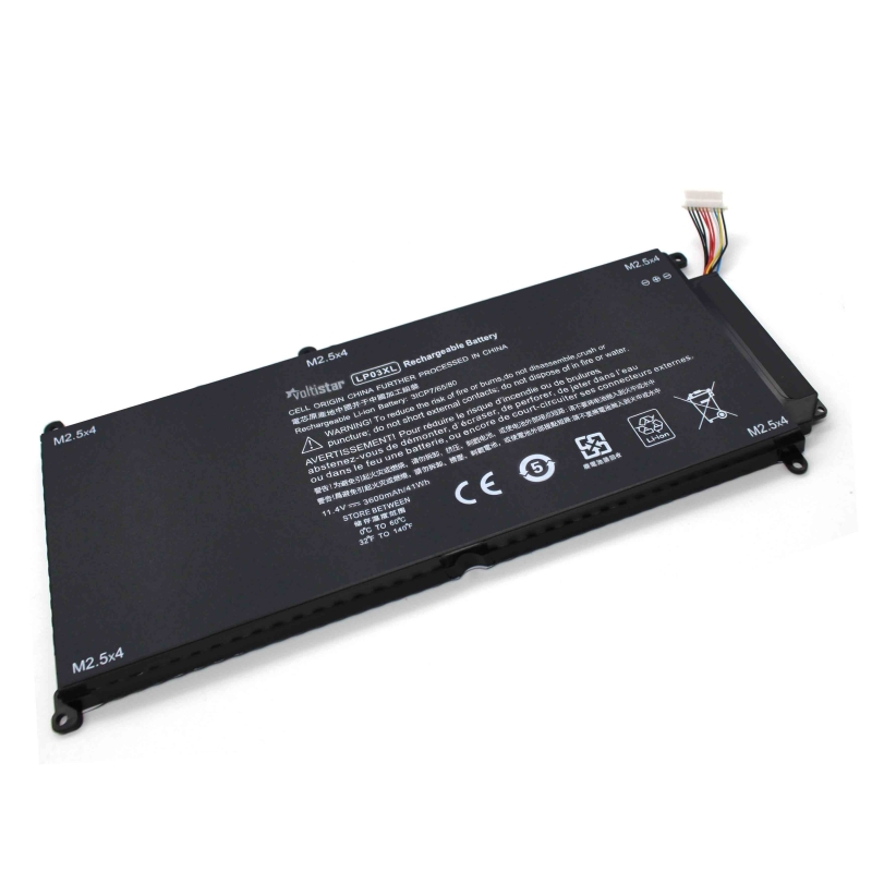 BATERIA PARA PORTATIL HP ENVY 15-AE015TX 15-AE016TX 15-AE017TX 15-AE018TX LP03XL TPN-C121 TPN-C122