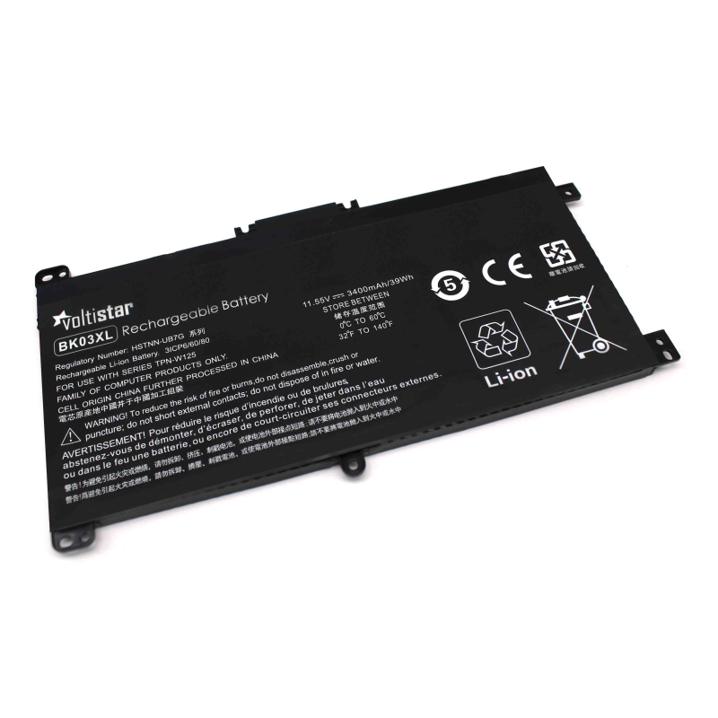 BATERIA PARA PORTATIL HP PAVILION X360 14-BA SERIES BK03XL HSTNN-LB7S 916811-855