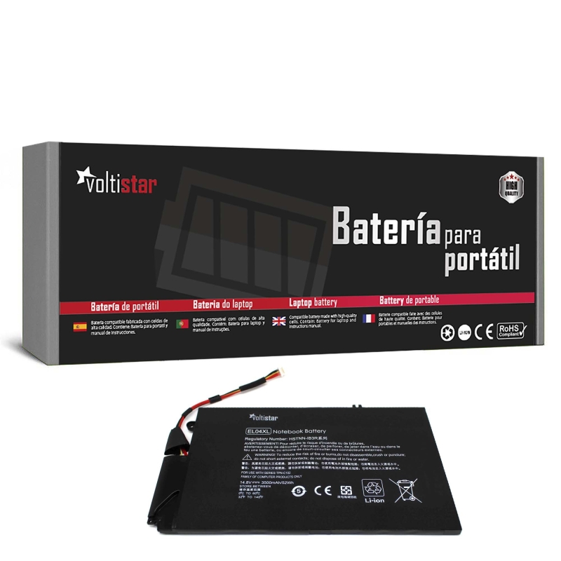 BATERIA PARA PORTATIL HP ENVY 4-1000 EL04 ELO4XL TPN-C102 HSTNN-IB3R 681879-1C1 681949-001