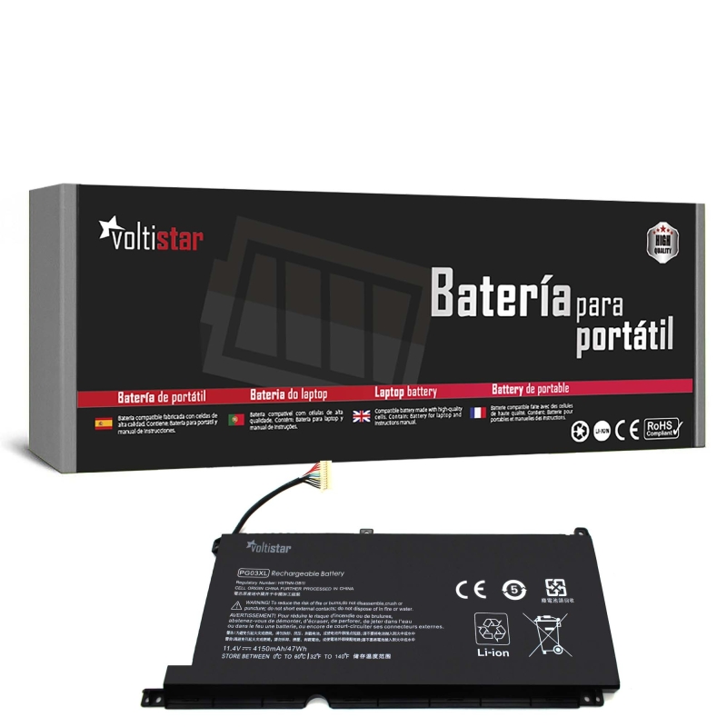 BATERIA PARA PORTATIL HP SPECTRE X360 15-AP004NG PG03XL TPN-Q168 HSTNN-LB7C