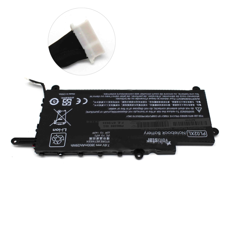 BATERÍA PARA PORTÁTIL HP PAVILION 11-N000SNX 11-N010DX PL02XL HSTNN-LB6B