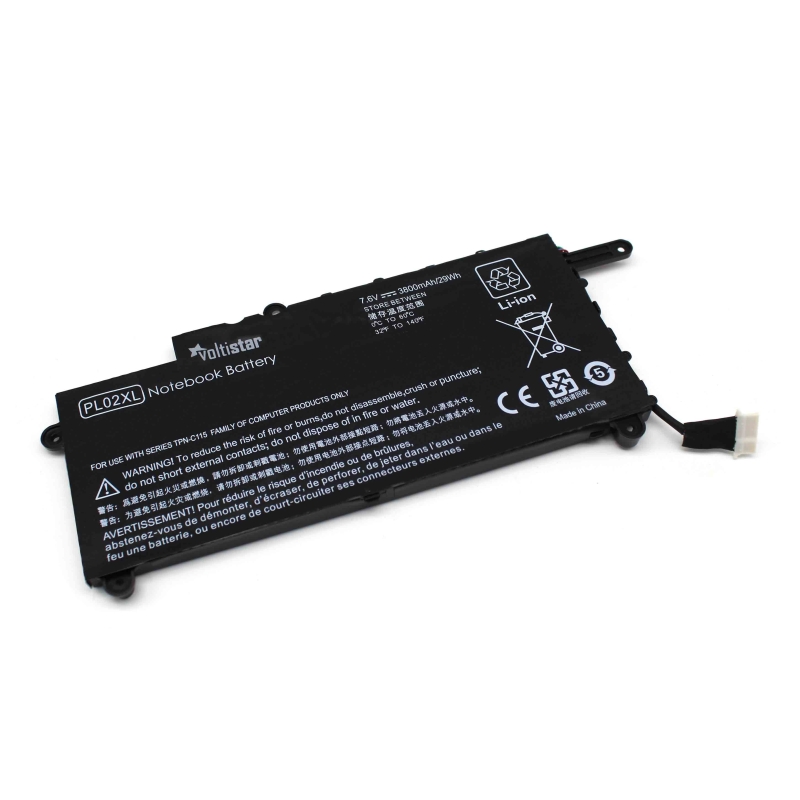 BATERÍA PARA PORTÁTIL HP PAVILION 11-N000SNX 11-N010DX PL02XL HSTNN-LB6B