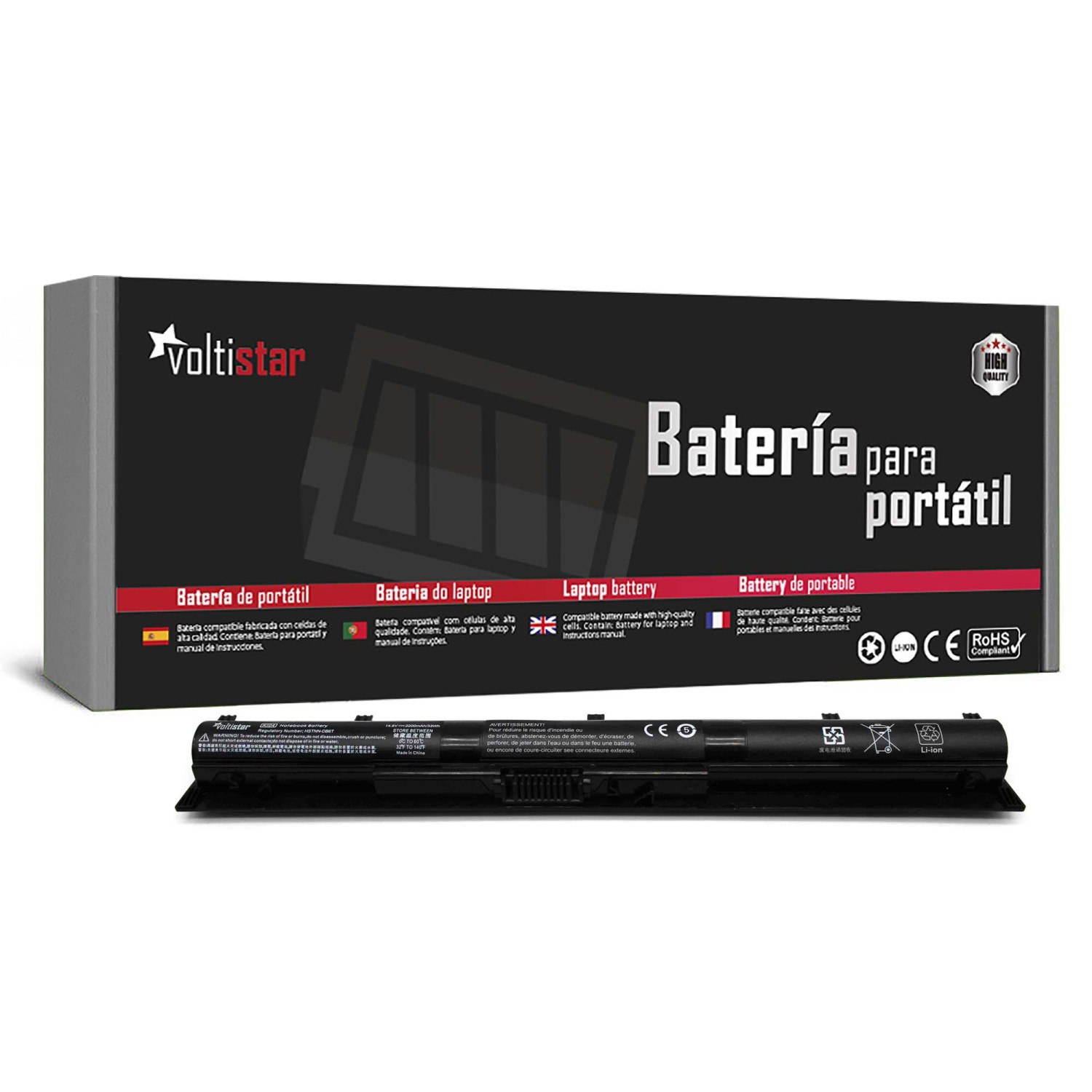 BATERIA PARA PORTATIL HP 800050-001 14.8V 2200MAH