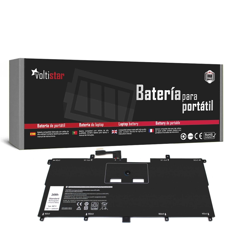 BATERIA PARA PORTATIL DELL XPS 13 9365 13-9365-D1605TS 13-9365-D1805TS NNF1C HMPFH