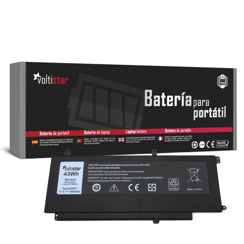 BATERIA PARA PORTATIL DELL INSPIRON 15 7547 7548 VOSTRO 5459 0PXR51 D2VF9