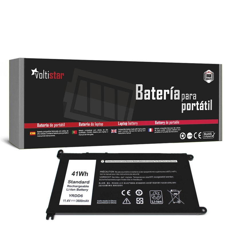 BATERIA PARA PORTÁTIL DELL INSPIRON 14 5490 5491 5493 5498 YRDD6 P9OF 01VX1H