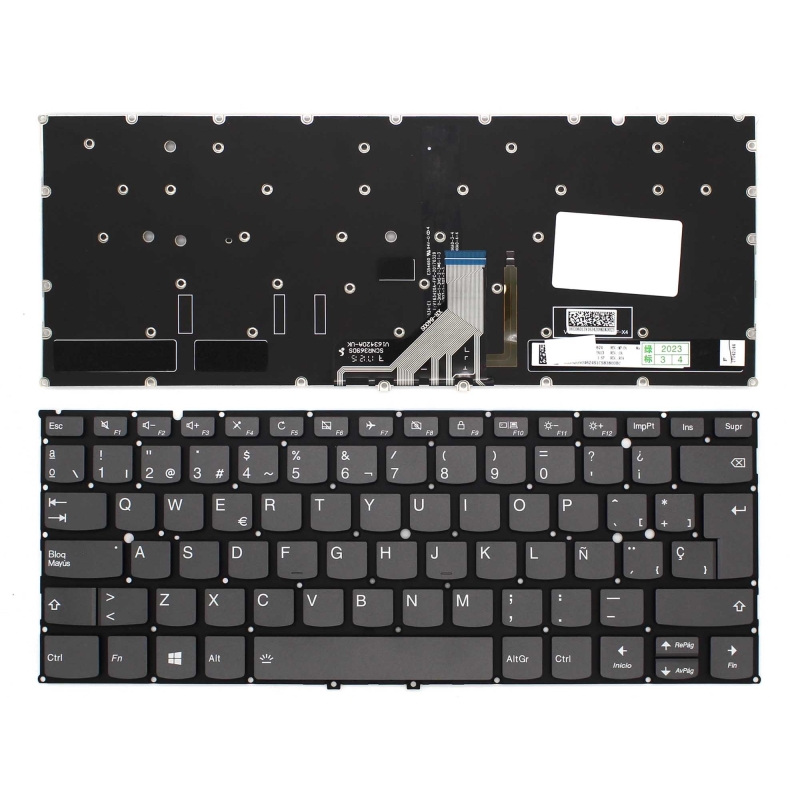 TECLADO BACKLIT PARA PORTATIL LENOVO YOGA 920-13IKB YOGA 6 PRO