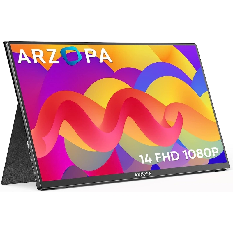 Monitor portatile Arzopa A1 Gamut Slim 14" FHD - MAC/PC/XBOX/PS5