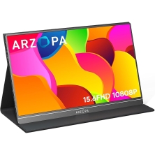 MONITOR PORTÁTIL ARZOPA S1 TABLE DE 15.6" 1080 FHD IPS CON HDMI USB-C PARA PC MAC PS5 NINTENDO SWITCH