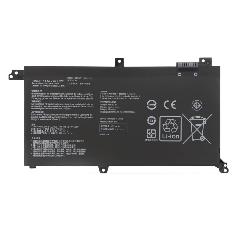 BATERIA PARA PORTATIL ASUS VIVOBOOK S14 S430FA S430FN S430UA B31N1732 B31BI9H