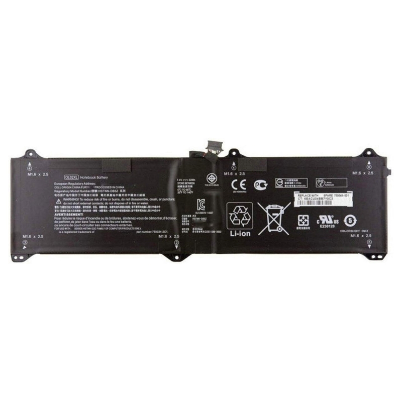 BATERIA PARA PORTATIL HP ELITEBOOK ELITE X2 1011 G1 SERIES OL02XL