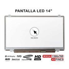 PANTALLA LED DE 14" PARA PORTÁTIL LP140WH8-TPE1 LTN140AT08-S02 LTN140AT28-D01