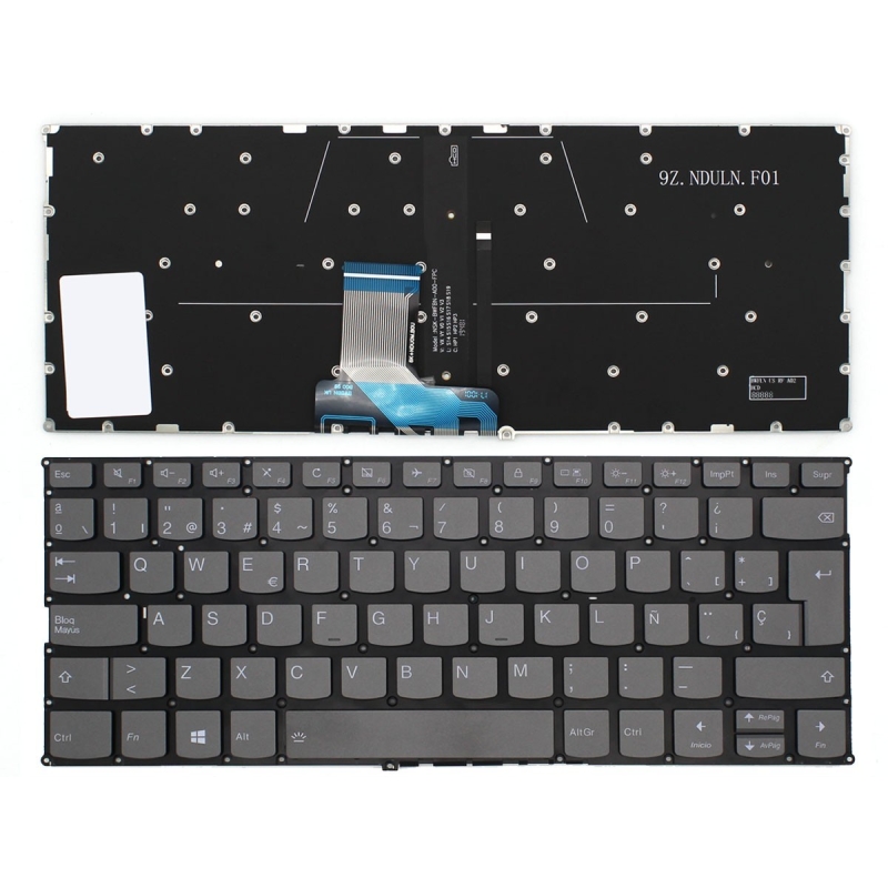 TECLADO BACKLIT PARA PORTATIL LENOVO YOGA 720-13IKB 720-13ISK 720-13IBR