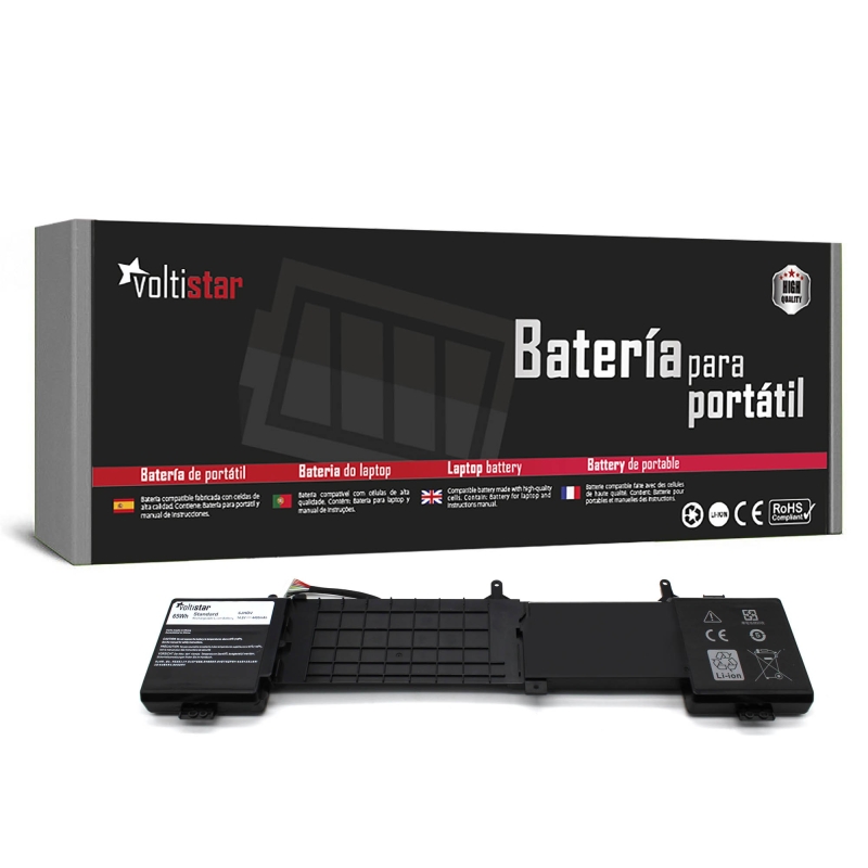 BATERÍA PARA PORTÁTIL DELL ALIENWARE 17 R2 17 R3 ALW17ED-1728 ALW17ED-1828T ALW17ED-2728 6JHCY 6JHDV