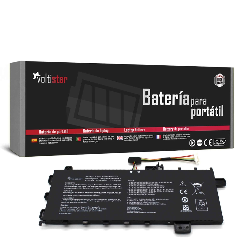 BATERIA PARA PORTÁTIL ASUS VIVOBOOK F412DA F412FA F412UA B21N1818 7.6V