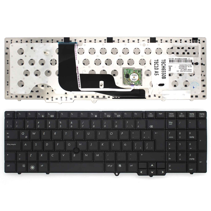 TECLADO PARA PORTATIL HP PROBOOK 6545B 6550B 6540B LATINO POINTSTICK