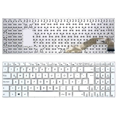 TECLADO PARA PORTÁTIL ASUS F541 F541S F541SA F541SC F541U F541UA BLANCO LATINO