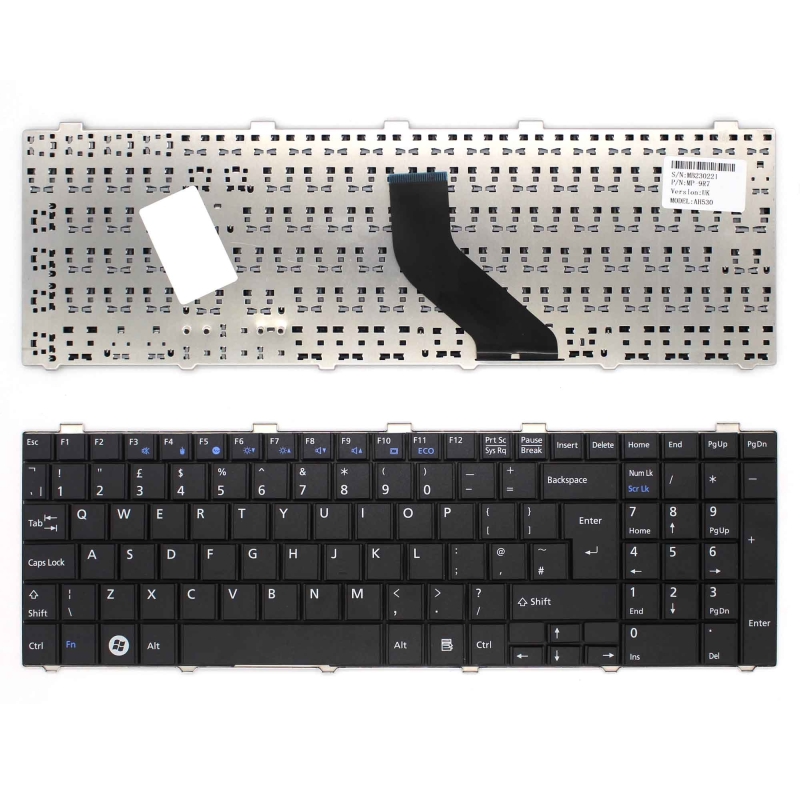 TECLADO PARA PORTATIL FUJITSU LIFEBOOK A530 AH530 AH531 NH751 UK