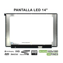 PANTALLA LED DE 14" PARA PORTÁTIL NV140WUM-N44 NV140WUM-N44 V8.2 1920X1200 30 PINES