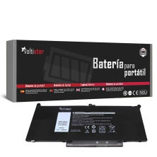 BATERIA PARA PORTATIL DELL LATITUDE 7280 7290 7380 7390 7480 7490 F3YGT DM3WC MYJ96 2X39G DWX9J 7.6V