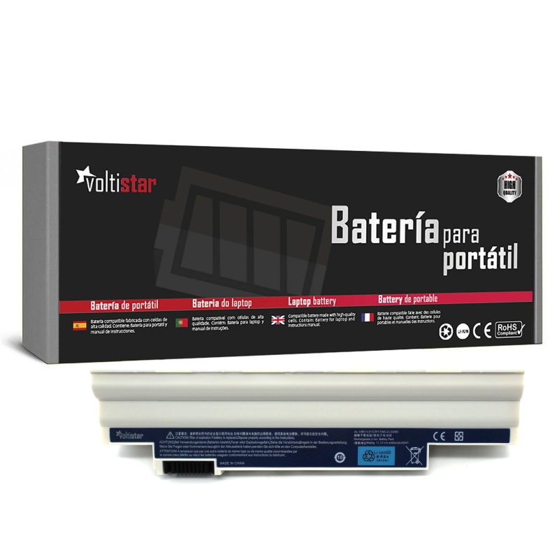 Batteria Acer Aspire One D255, D255E, D260E, Aod260, Bianco