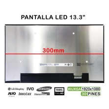 ECRÃ LED 13.3" PARA PORTÁTIL B133HAN05.C H/W:0A F/W:1 30 PINES FHD 300MM