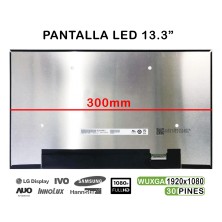 PANTALLA LED 13.3" PARA PORTÁTIL B133HAN05.C H/W:0A F/W:1 30 PINES FHD 300MM