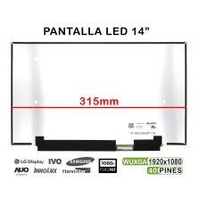 ECRÃ LED DE 14" PARA PORTATIL LQ140M1JW49 40 PINES