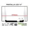 PANTALLA LED DE 14" PARA PORTÁTIL LQ140M1JW49 40 PINES