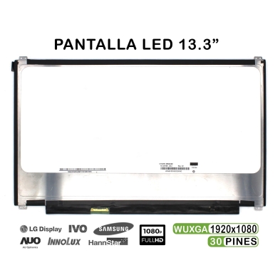 PANTALLA LED DE 13.3" PARA PORTÁTIL N133HSE-EA1 REV.B1 30 PINES