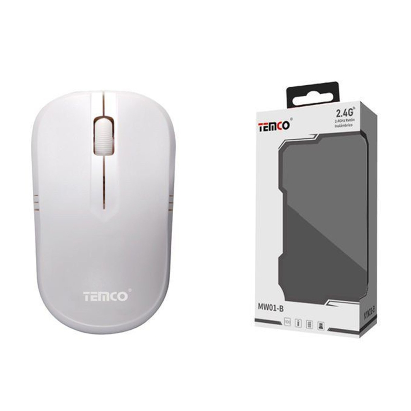 MOUSE SEM-FIO 2.4G 1600DPI BRANCO