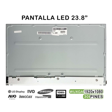 PANTALLA LED DE 23.8" PARA PORTÁTIL LM238WF5-SSE5 FHD 30 PINES