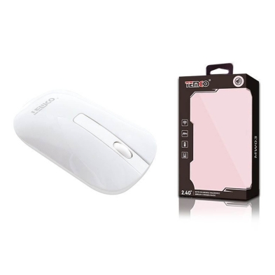 RATÓN INALÁMBRICO 2.4G VERSION MUDO BLANCO