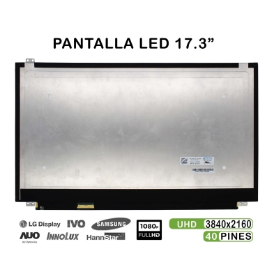 Schermo LED per laptop 17,3" LQ173D1JW31 Ricondizionato